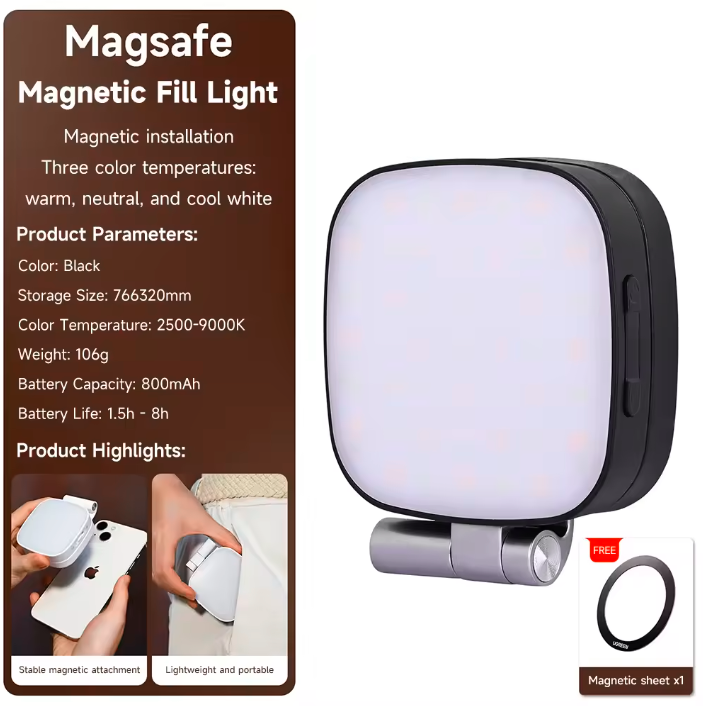 Phone Magnetic Selfie Light | Chill Fun Mall