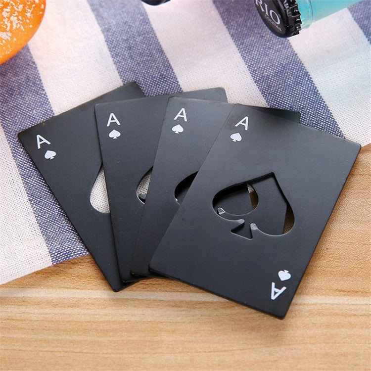 Stainless Steel Poker Bottle Opener