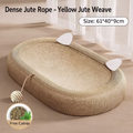 Sisal Basin Cat Scratching Bed | Chill Fun Mall