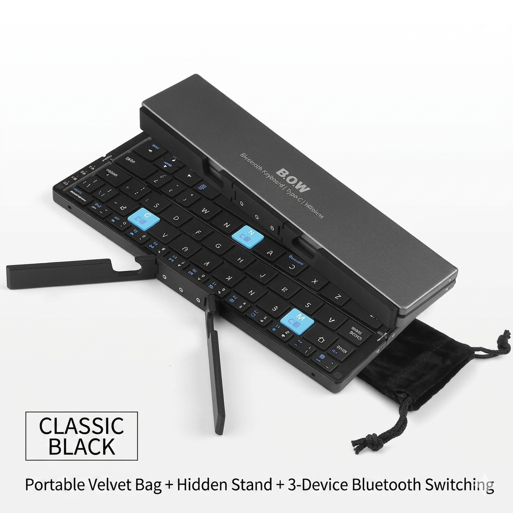 Mini Folding Bluetooth Keyboard | Chill fun Mall