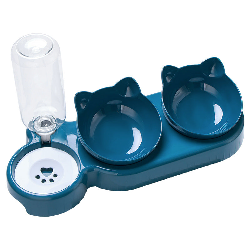 Pet Bowls With Water Feeder | Chill fun Mall