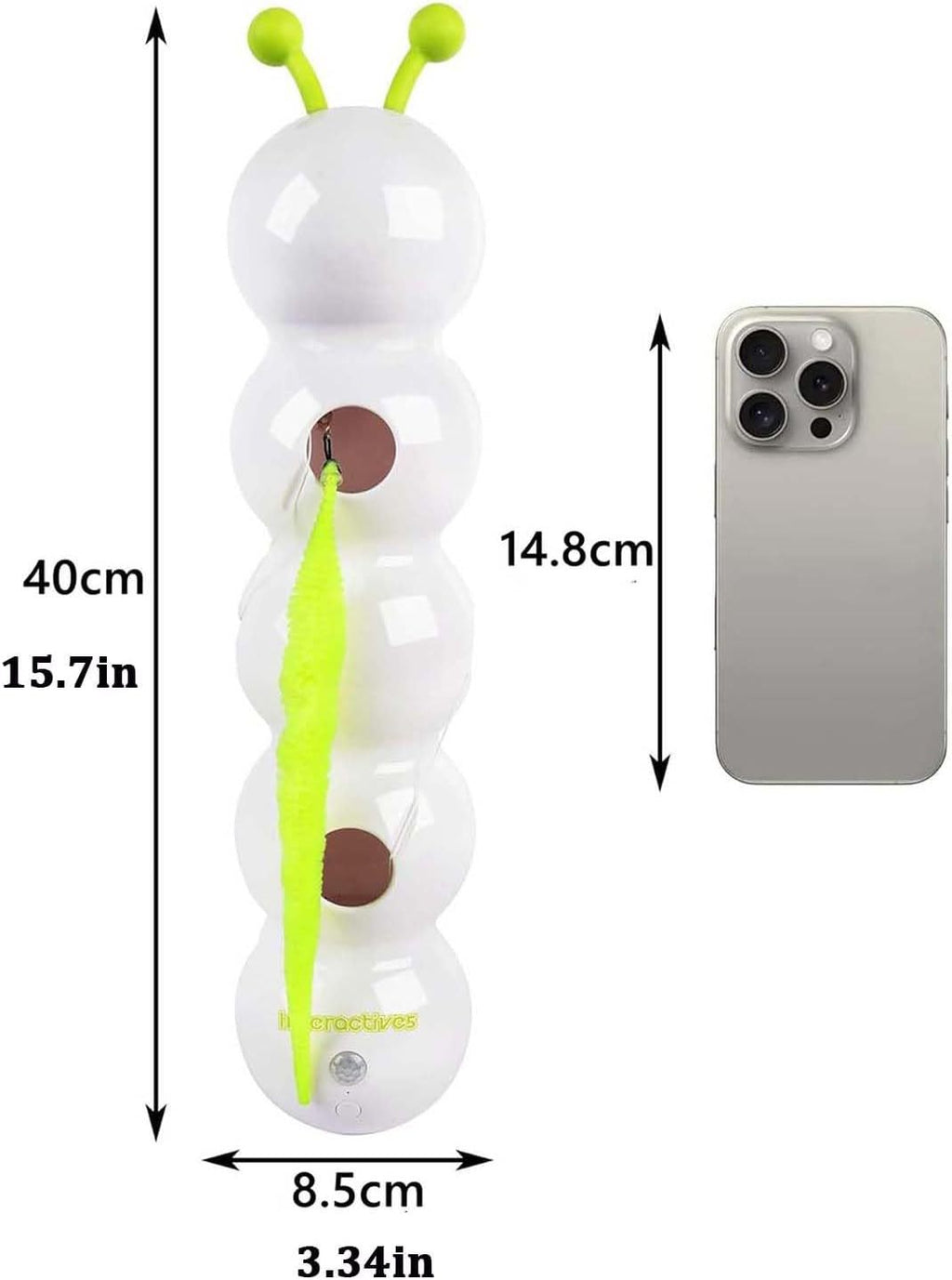 Caterpillar intelligent Sensing Cat Toy | Chill Fun Mall