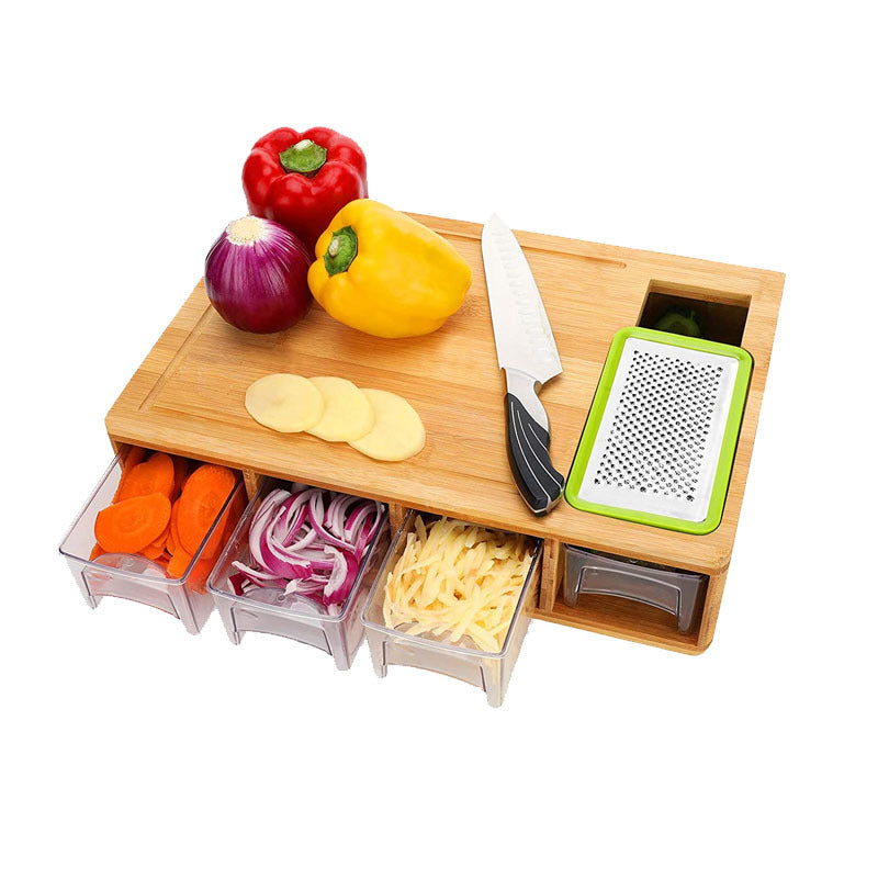 Multi-functional Classified Bamboo Cutting Board | Chill Fun Mall