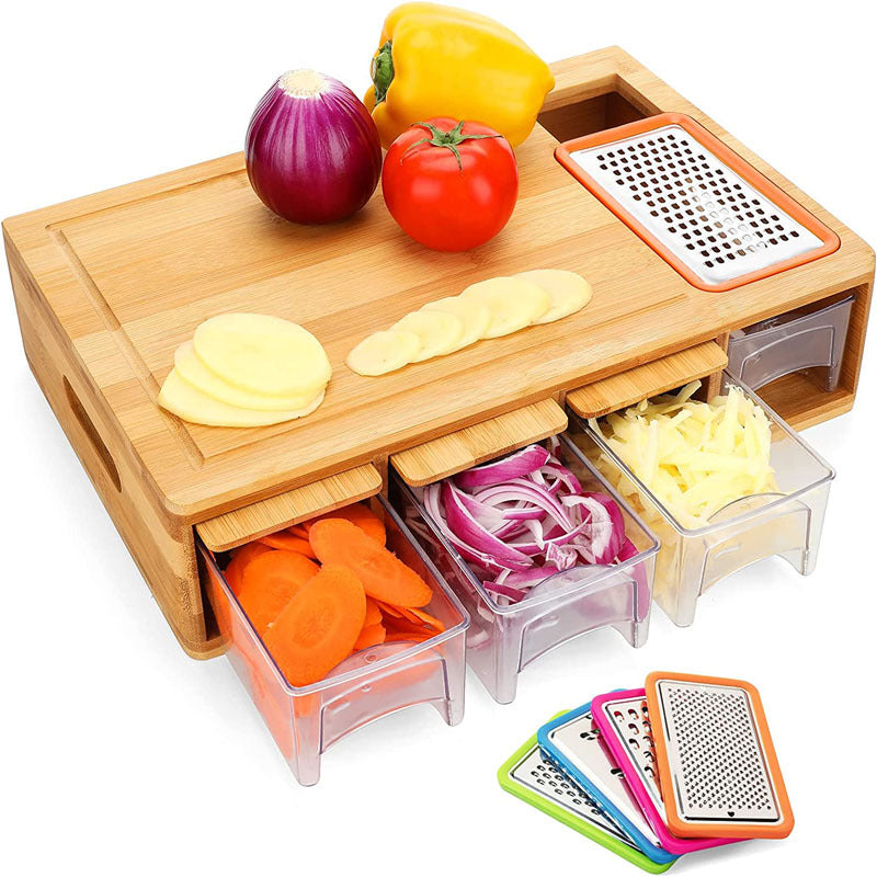 Multi-functional Classified Bamboo Cutting Board | Chill Fun Mall