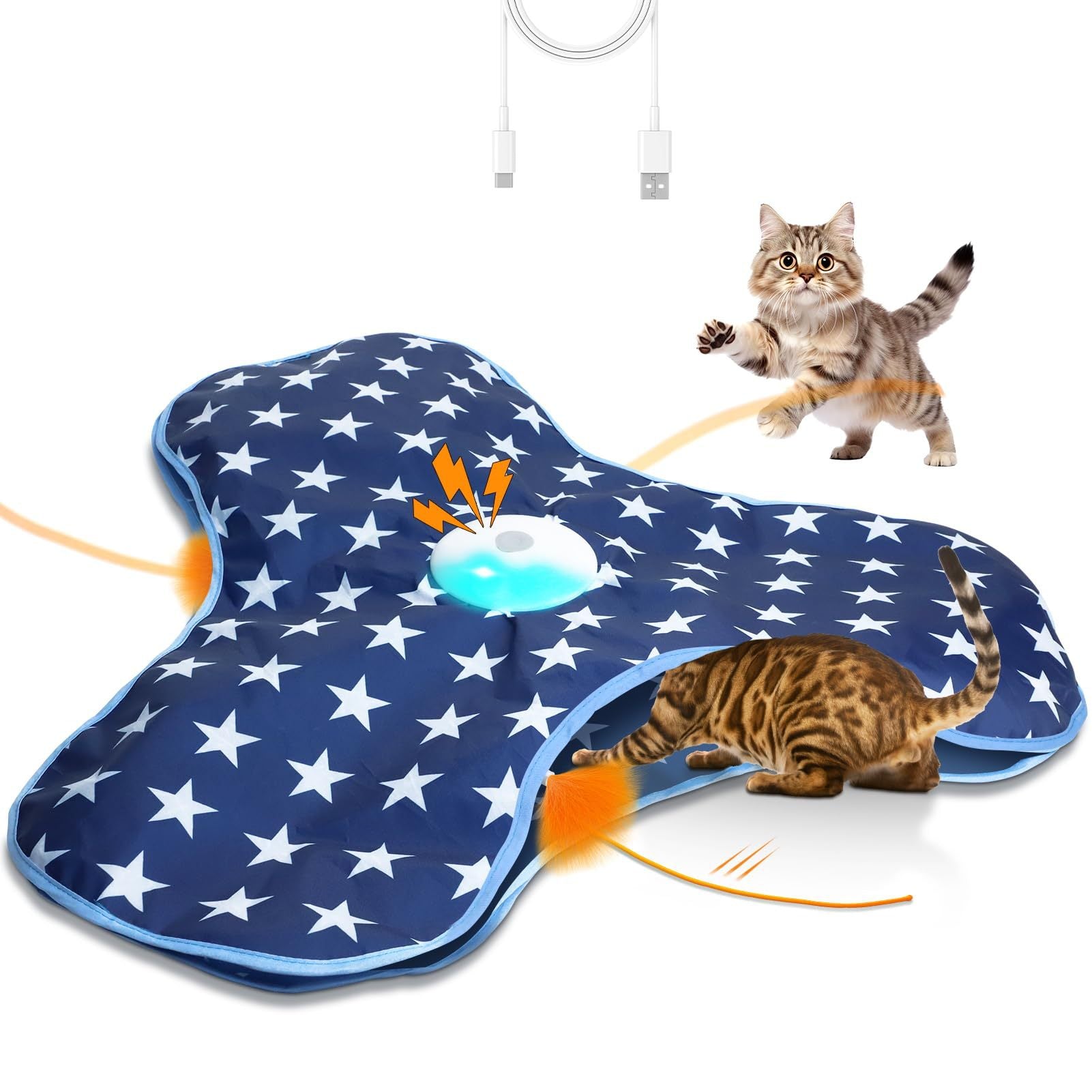 Interactive Hide and Seek Cat Toy | Chill Fun Mall