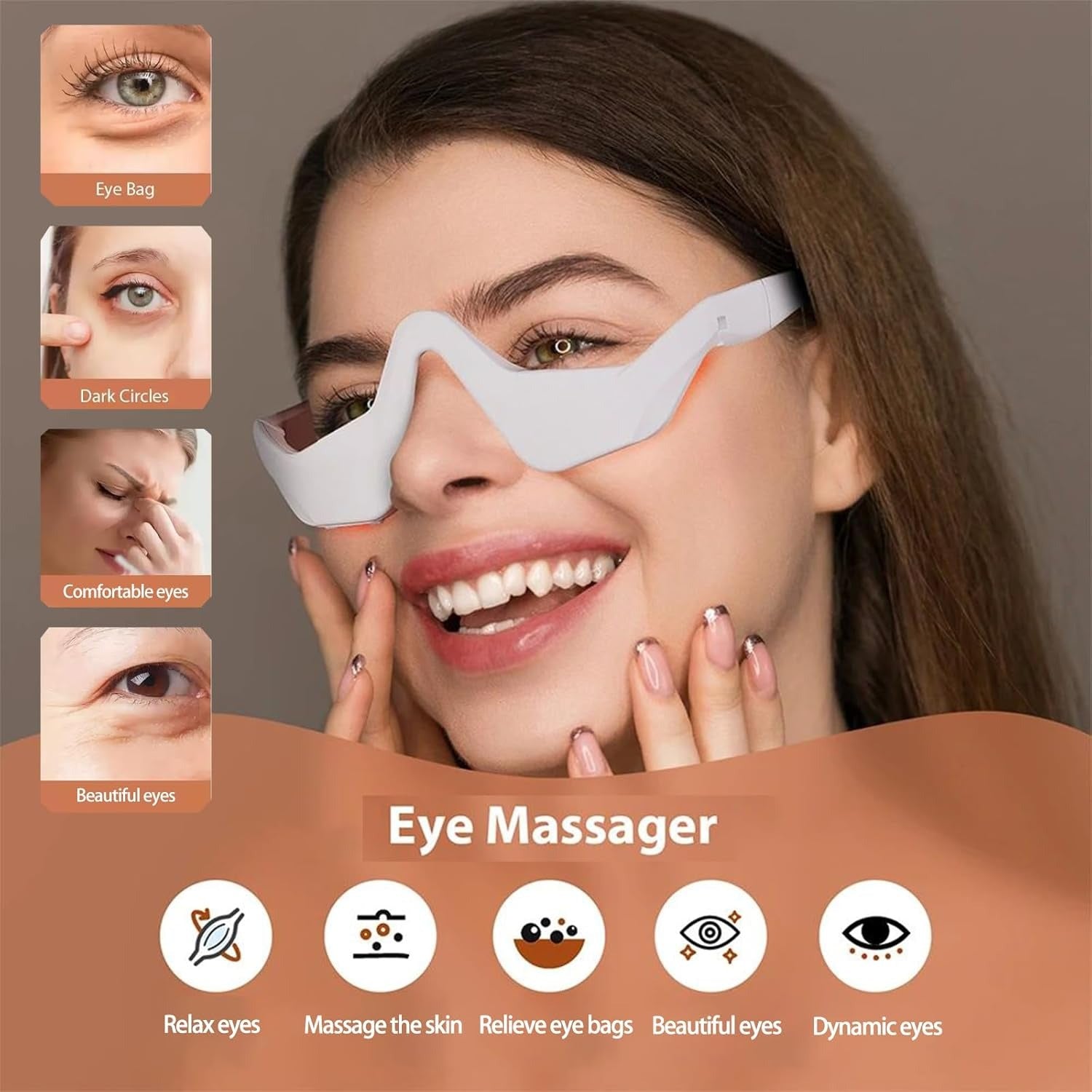 3D Eye Massager – Reduce Dark Circles & Puffiness | Chill Fun Mall