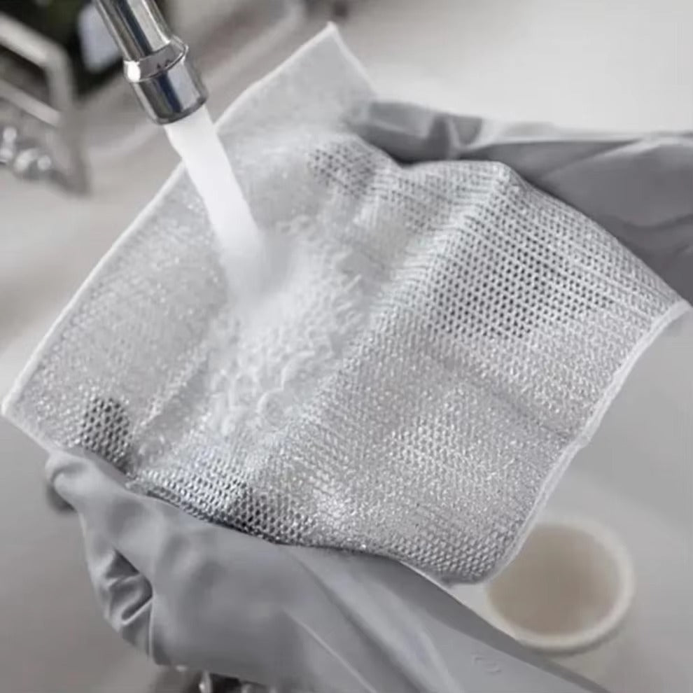Silver Wire Dishwashing Cloth | Chill Fun Mall