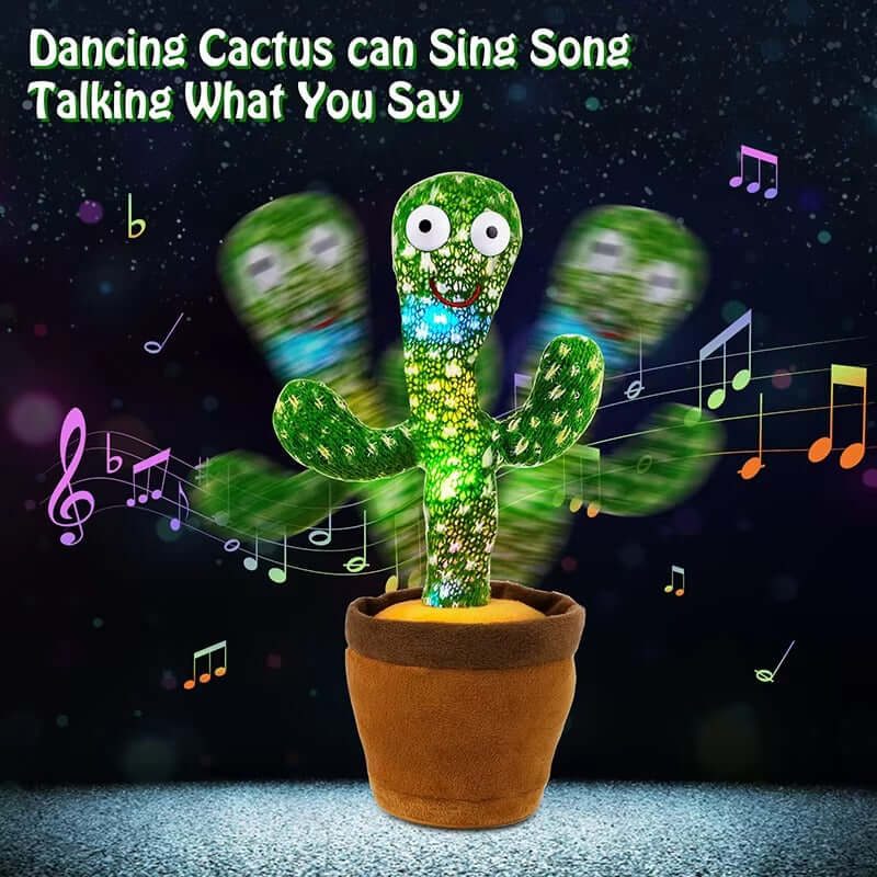 Dancing and Talking Cactus Toy